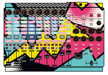 Akai Pro APC 40 MK2 Skin Comic